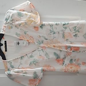 Abercrombie & Fitch Floral Wrap Dress